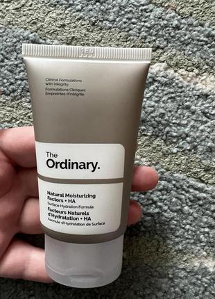 The ordinary natural moisturising factors + ha