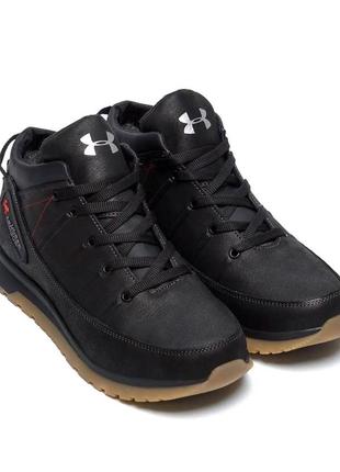 Чоловічі шкіряні зимові черевики under armour великий вибір взуття