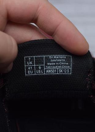 41 размер. бордовые кеды dr.martens. оригинал
