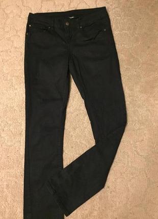 Супер джинсы жен зауженные черные р l(40)1 фото
