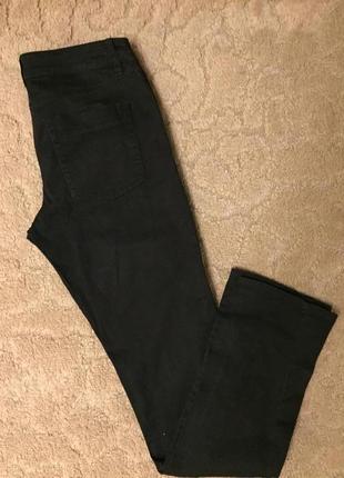 Супер джинсы жен зауженные черные р l(40)4 фото