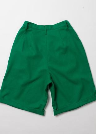 United colors of benetton woman wool shorts вінтажні шерстяні шорти8 фото