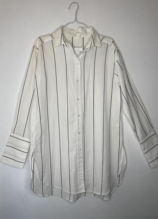 #123 длинная рубашка h&amp;m