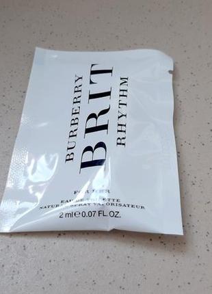 Burberry brit rhythm for her mini vial spray 2 110
