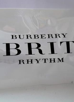 Burberry brit rhythm for her✨оригинал миниатюра пробник mini vial spray 2 мл книжка7 фото