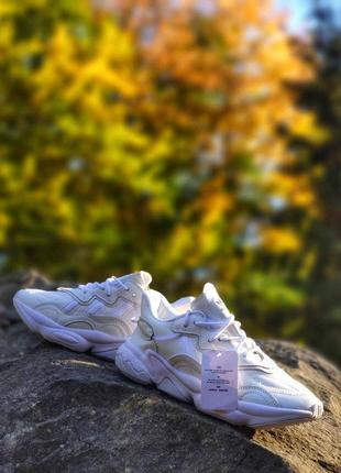 Кроссовки adidas ozweego adiprene white8 фото