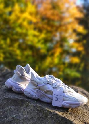 Кроссовки adidas ozweego adiprene white2 фото