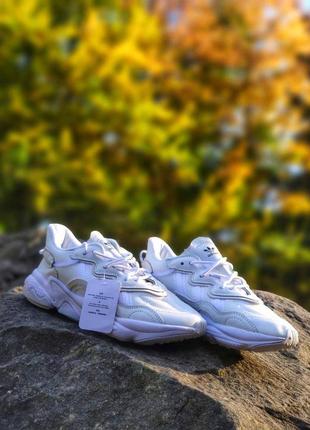 Кроссовки adidas ozweego adiprene white10 фото