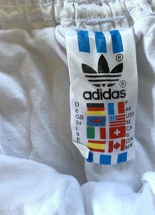 Мужские винтажные спортивные атласные шорты легкоатлетические adidas
