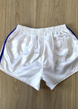 Мужские винтажные спортивные атласные шорты легкоатлетические adidas