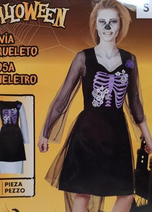 Карнавальный костюм женский хеллоуин платье ведьмы1 фото