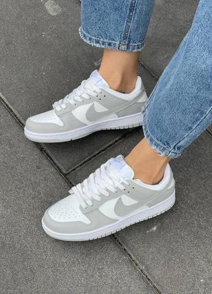 Кроссовки женские para nike sb dunk low «grey’