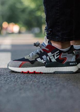 Чоловічі кросівки adidas nite jogger white mountaineering / smb