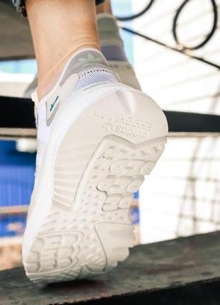 Жіночі кросівки adidas nite jogger x 3m white / smb4 фото