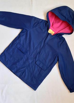 Демисезонная куртка дождевик  wantdo утеплена на 6-7 лет