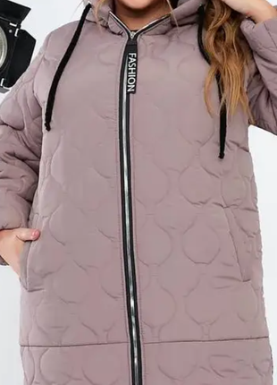 Женское зимнее пальто супер батал 3 цвета 52-54,56-58 60-62,64-66  1354 /уггм2 фото