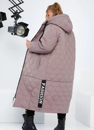 Женское зимнее пальто супер батал 3 цвета 52-54,56-58 60-62,64-66  1354 /уггм3 фото