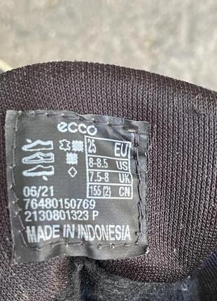 Зимние ботинки ecco gore-tex 26 р7 фото