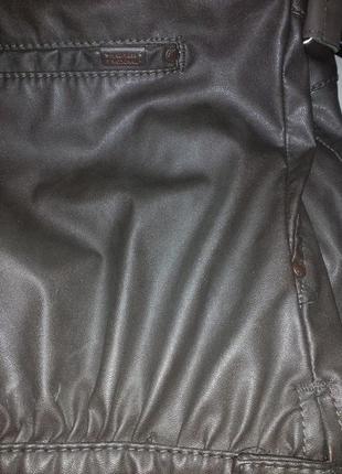 Стильні шкіряні шорти амнезія туреччина amn3 фото