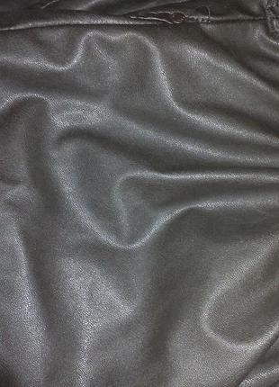 Стильні шкіряні шорти амнезія туреччина amn4 фото