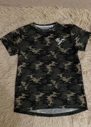 Футболка primark захистного кольору