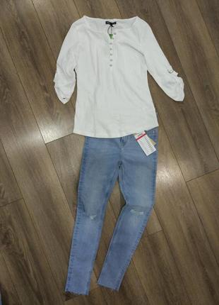 Джинсы новые женские, подростковые, девчачьи.