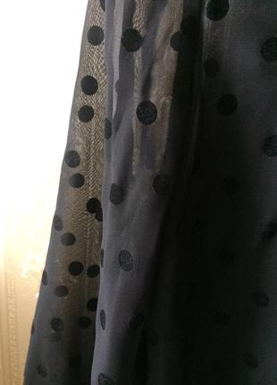 Блуза в бархатный горох atmosphere3 фото