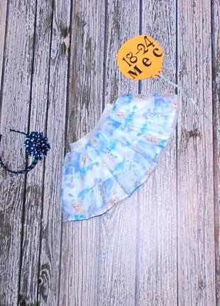 Красивая шифоновая юбка disney для девочки 18-24 месяцев, 86-92 см