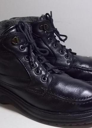 Відмінні шкіряні черевики "spoiler" 40р(25,5 см) унісекс!опис!