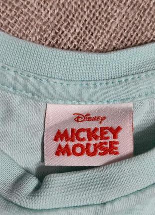 Футболка disney mickey mouse (12-18мес)2 фото