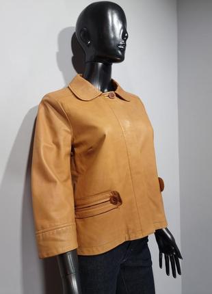 Кожаная куртка натуральная кожа see by chloe размер s2 фото