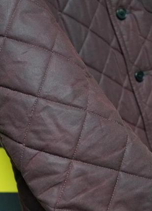 Классическая стеганая куртка с пропиткой  men's purple warrant jacket5 фото