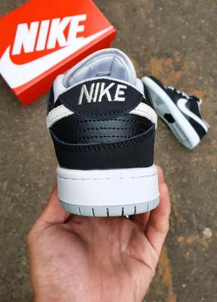 Кросівки nike sb dunk pro grey black6 фото