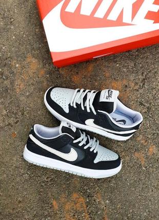 Кросівки nike sb dunk pro grey black3 фото