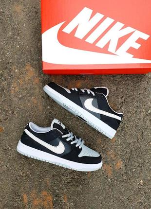 Кросівки nike sb dunk pro grey black4 фото