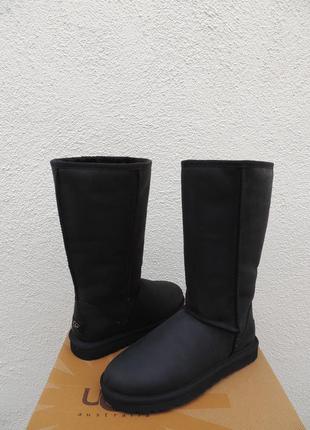 ugg Pink classic високі шкіряні. оригінал уггі. подарунок угг київ опт/роздріб