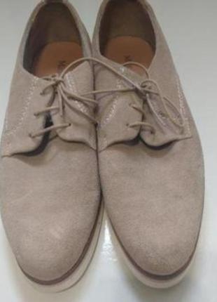 Замшевые женские туфли marc o'polo 41 р