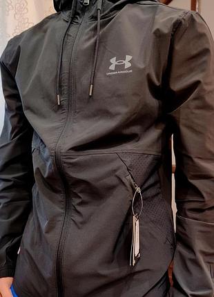 Under armour lock-up woven jacket куртка/ветровка/дождевик. оригинал ✅