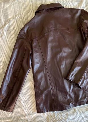 Шкіряний піджак, куртка від vera pelle3 фото
