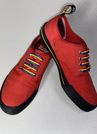 Кеди, мокасини dr martens canvas, оригінал, р-р 39, уст 25,5 см3 фото