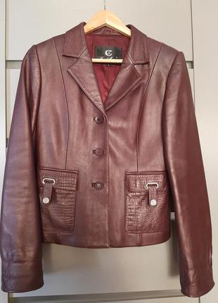Шкіряний піджак