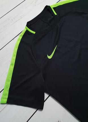 Чоловіча чорна спортивна футболка nike dri fit найк драй фіт оригінал6 фото