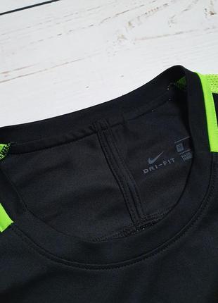 Чоловіча чорна спортивна футболка nike dri fit найк драй фіт оригінал8 фото