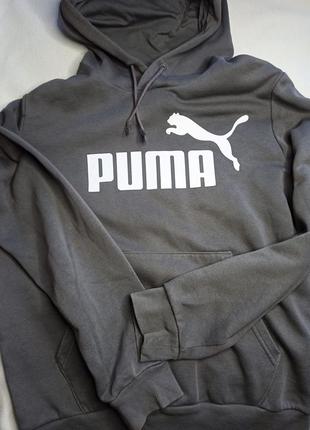 Худи puma essential , оригинал , размер xs. толстовка фирменная. кенгуру . свитшот . худі .