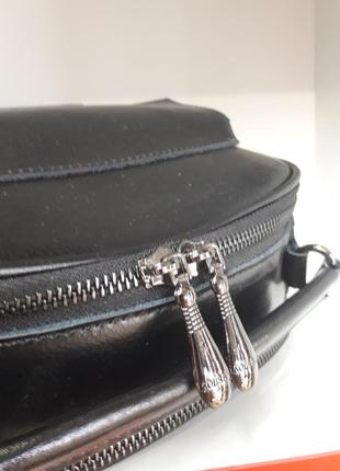 Ультрамодная сумочка - чемоданчик из натуральной кожи4 фото