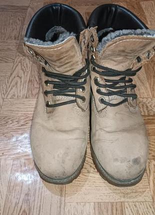 Ботинки с мехом 37размер