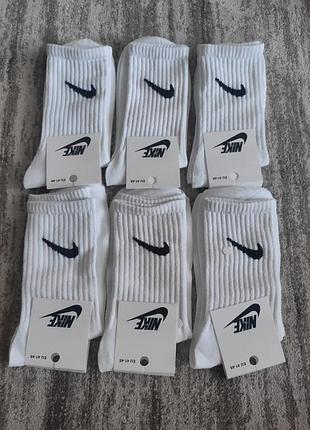 24 грн - 1 пара🚀 шкарпетки найк високі білі 38-45 #8