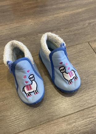Детские тапочки