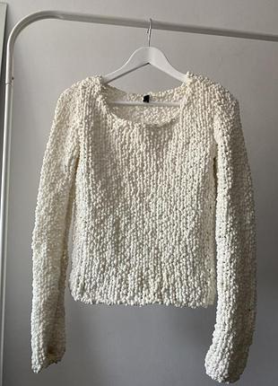 Кофта , мягкий сверт грубої в’язки
