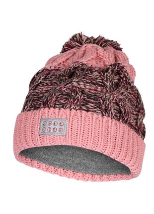 Зимова шапка в'язана lego wear на дівчинку р.50-52 reima